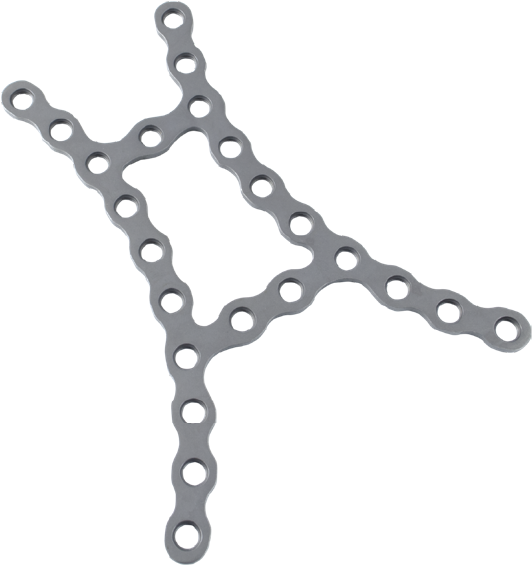 Locking Butterfly Pelvic Plate